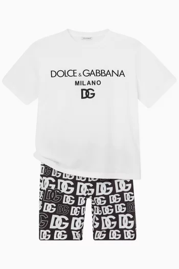 Logo T-shirt in Cotton