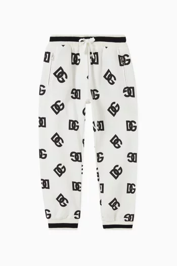 Logo Trackpants in Cotton