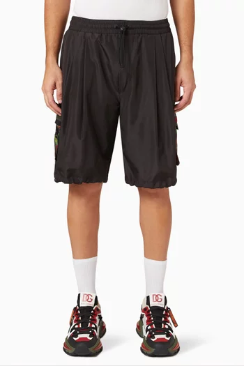 Jogging Shorts in Nylon 