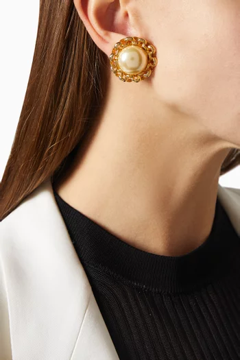 Rediscovered 1990s Vintage Clip Earrings