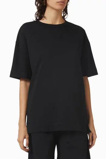 Lena Oversized T-shirt in Cotton Jersey