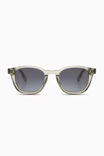 Evan Ash Sunglasses in Acetate     