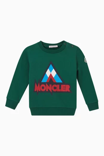 Logo Sweatshirt in Cotton