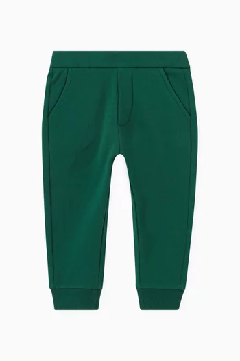 Logo-patch Sweatpants in Cotton