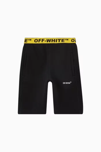 Logo Industrial Shorts in Cotton