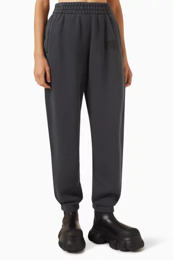 Puff Paint Logo Sweatpants in Terry