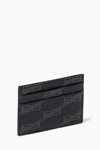 Cash Card Holder in Grained Calfskin         