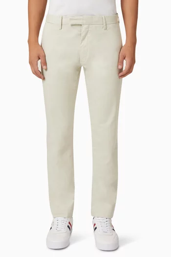 Chino Flat Pants in Twill  