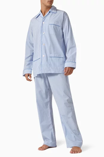 James 1 Striped Pyjama Set in Cotton   
