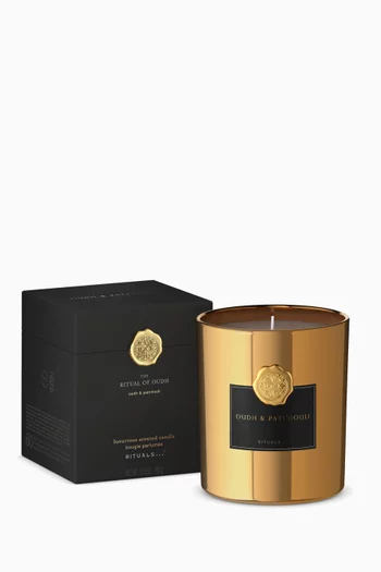 Oudh & Patchouli Scented Candle, 360g