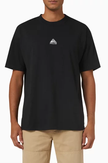 ACG Logo-embroidered T-shirt in Recycled Jersey