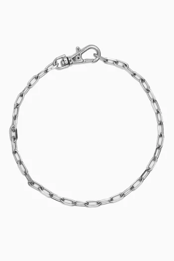 The Truman Bracelet in Silver Plating