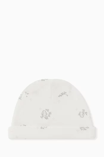 Petit Augustin Hat in Cotton-poplin
