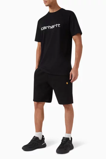 Script T-shirt in Cotton Jersey