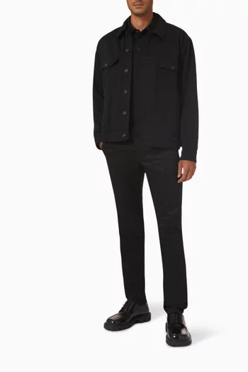 Garment-dye Polo Shirt in Cotton