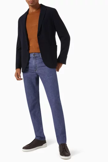 جاكيت بنسيج خلية نحل مزيج صوف من مجموعة باك أواي