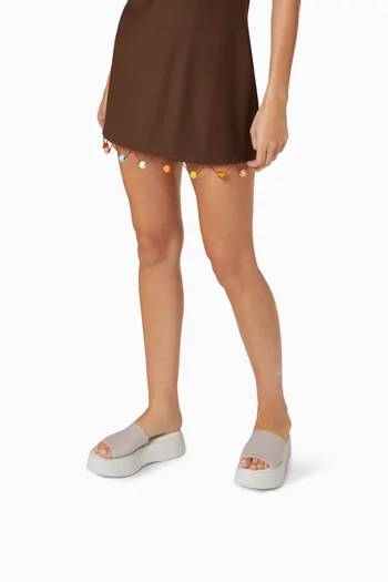 Becky Flatform Slides in Melfree™