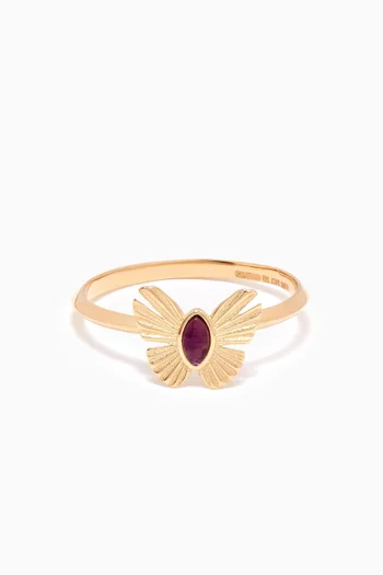 Farfasha Sunkiss Butterfly Ring in 18kt Gold