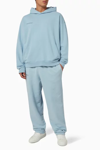 كنزة بغطاء رأس قطن عضوي معاد صباغته