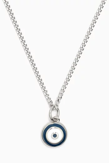 Ojos Pendant Necklace in Sterling Silver