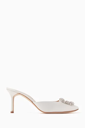 Hangisimu 70 Mules in Satin