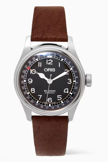 Big Crown Pointer Date Automatic LeatherWatch, 40mm