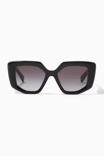 Oversized Sunglasses in Acetate