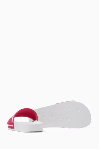 DG Logo Slide Sandals in Rubber