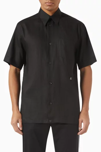 Short Sleeve Shirt in Linen