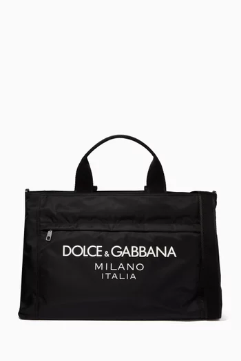 Logo Duffle Bag in Nylon