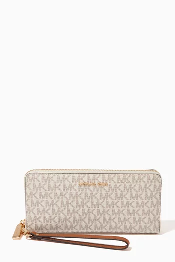 Monogram Large Continental Wallet in Logo Canvas