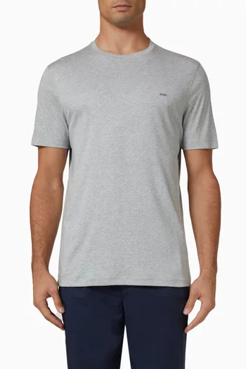 Crew Neck T-shirt in Cotton Jersey