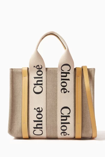 Small Woody Tote Bag in Canvas