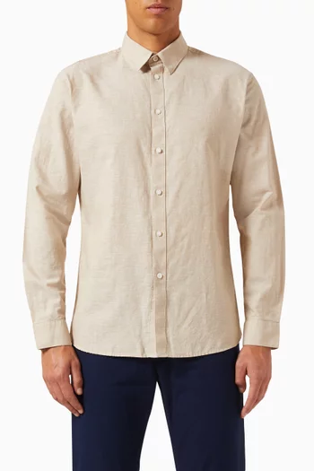 Shirt in Linen Blend