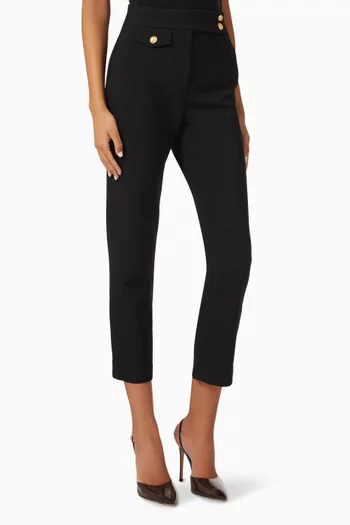 Renzo Tailored Pants in Viscose Blend
