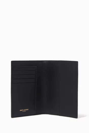 Monogram Card Holder in Leather