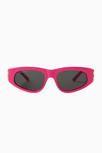 Dynasty D-Frame Sunglasses in Acetate