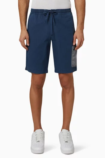 Dover Zip-pocket Shorts in Cotton