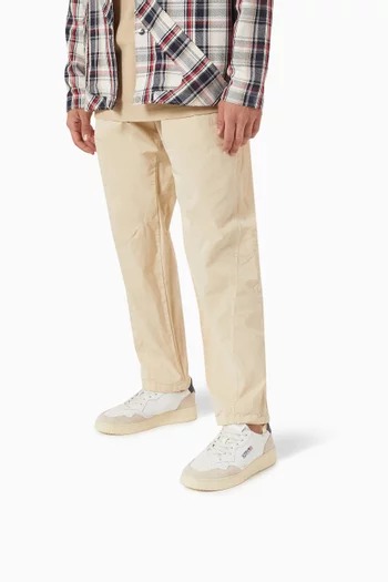 Medalist Low Sneakers in Leather & Suede