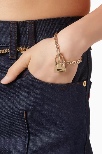 Le Bracelet Chiquito Barre in Brass