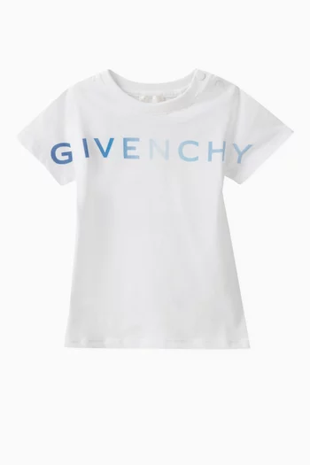 Logo-print T-shirt in Cotton