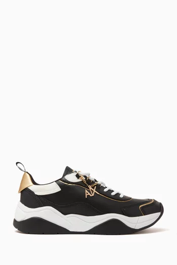 Cher AX Charm Low-top Sneakers in Textile