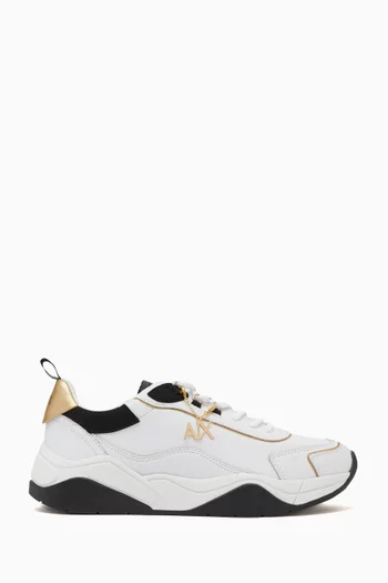 Cher AX Charm Low-top Sneakers in Textile
