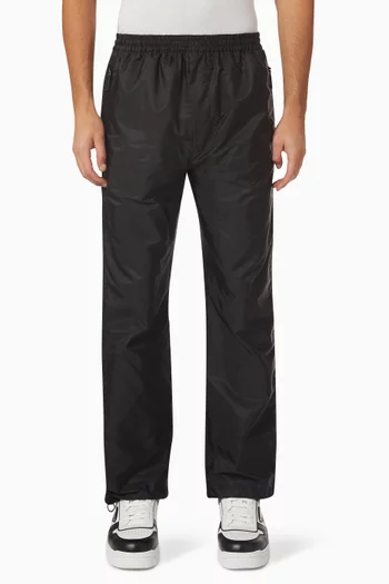 Logo Trousers in Re-Nylon