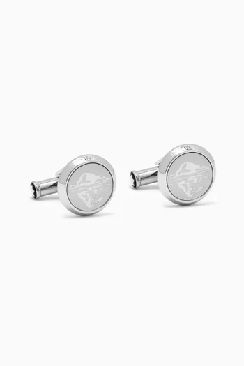 أزرار أكمام 1858 آيس سي ستانلس ستيل