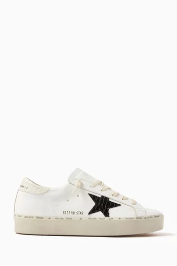Hi Star Sneakers in Leather