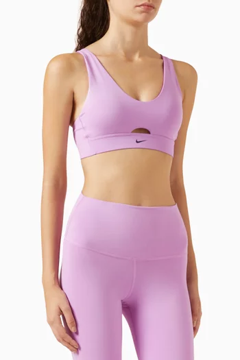 Indy Dri-FIT Cut-out Padded Sports Bra in Jersey