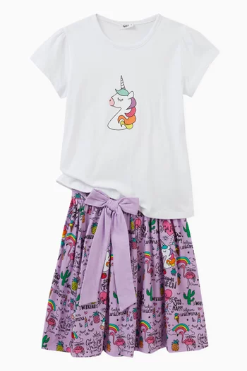 Unicorn Skirt in Cotton