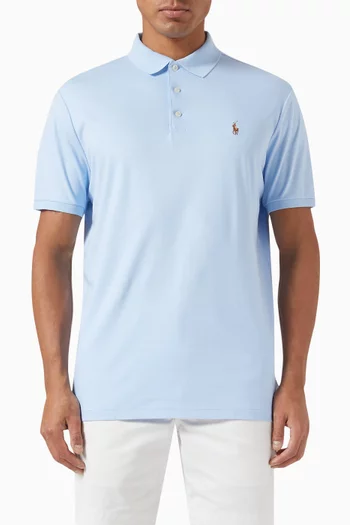 Polo Shirt in Cotton Knit