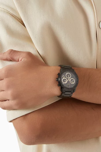 BOLD Verso Chrono Stainless Steel Watch, 44mm
